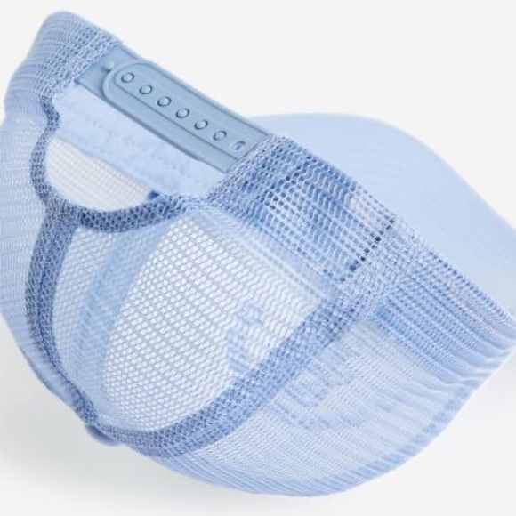 Giddy Up Buttercup H&M Light Blue & White Trucker Hat - Picture 2 of 8